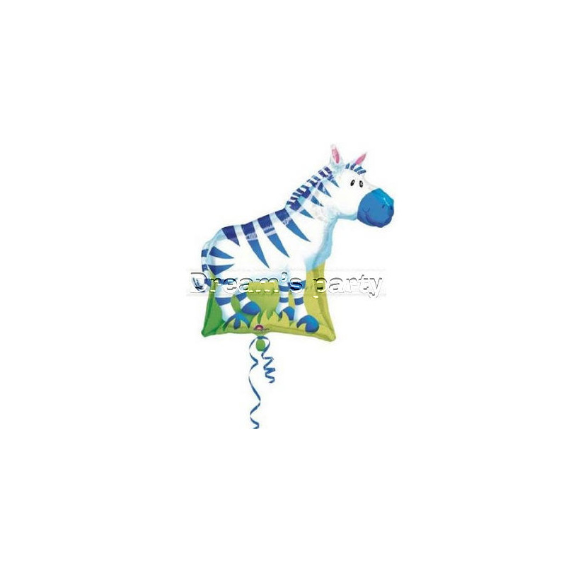 PALLONE ZEBRA 70X76 CM FORNITO SGONFIO