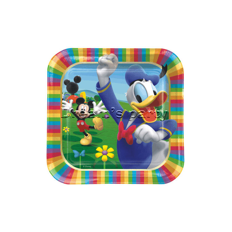 PATTO MICKEY COLOURS QUADRATO 23X23 CM PZ 8