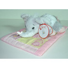 PELUCHES ELLIOT NASCITA BIMBA C/COPERTINA 20X15,5CM