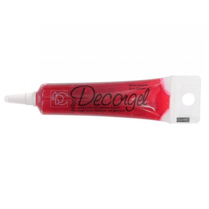 Penna Gel alimentare ROSSO - pennarello in gel per scrivere su torte e dolci