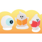 Set 3 personaggio HALLOWEEN  in zucchero per decorazione torte