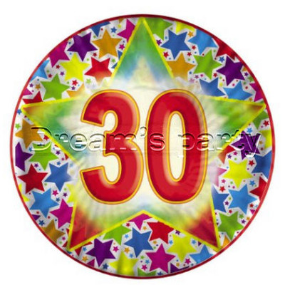 PIATTO 30 ANNI STARDUS