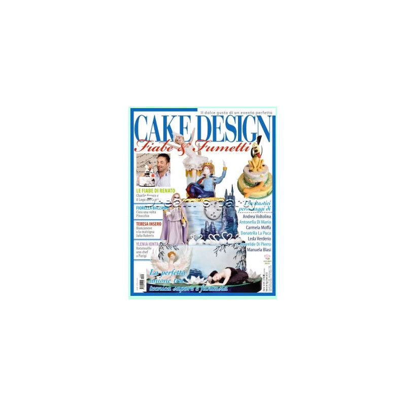 RIVISTA CAKE DESIGN DOLCI EVENTI N. 3-4 AGOSTO/SETTEMBRE
