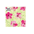 Rotolo Carta da confezione REGALO FIORE ASTRATTO compleanno - 2 Fogli da 70x100cm