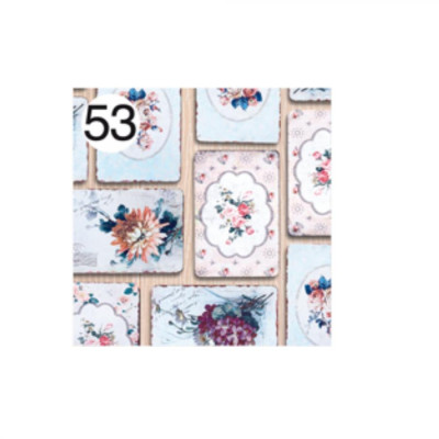 Rotolo Carta da confezione REGALO PIASTRELLE compleanno - 2 Fogli da 70x100cm