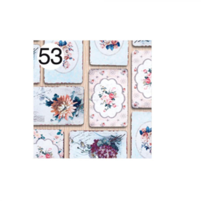 Rotolo Carta da confezione REGALO PIASTRELLE compleanno - 2 Fogli da 70x100cm