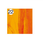 Rotolo Carta da confezione REGALO SFUMATURE ARANCIO compleanno - 2 Fogli da 70x100cm