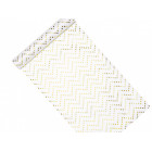 RUNNER velo Stelle ORO con Stampa decorativa - 36cm x 9m