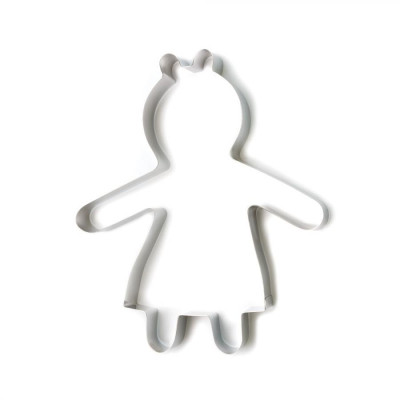 Sagoma BIMBA gingerbread COPPAPASTA tagliapasta in acciaio INOX - 21x28cm