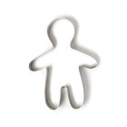 Sagoma BIMBO gingerbread COPPAPASTA tagliapasta in acciaio INOX - 21x28cm