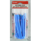 Set 12 Attrezzi per Pasta di Zucchero modellabile per decorazioni torte e dolci