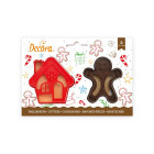 Set 2 TAGLIAPASTA NATALE natalizi - Casa e Ginger per creare fantastici biscotti