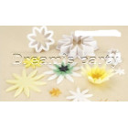 SET 3 STAMPINI FIORELLINI  DIMENSIONE 2-4-6,3CM