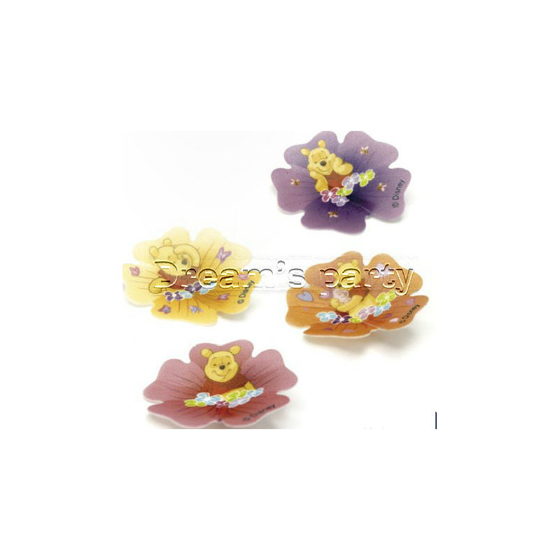 SET 4 FIORI WINNIE THE POOH D.6,5 CM