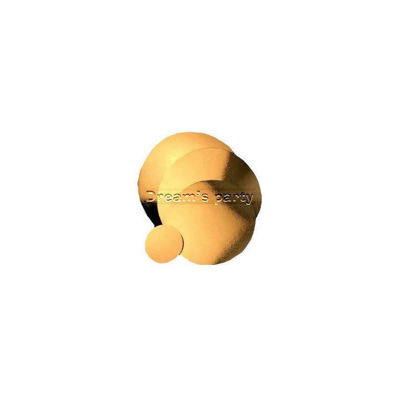 SOTTOTORTA ORO DIAMETRO 20CM X 1MM