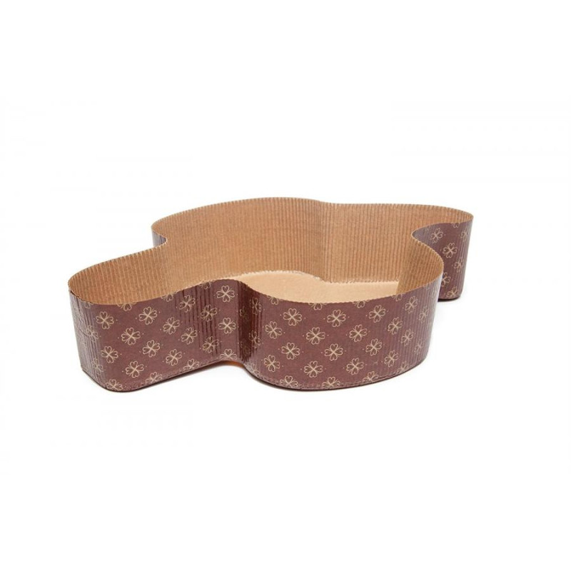 Stampo COLOMBA 500 gr - 1 Pezzo - in Carta Forno Monouso - per dolci pasquali - 0,50 Kg