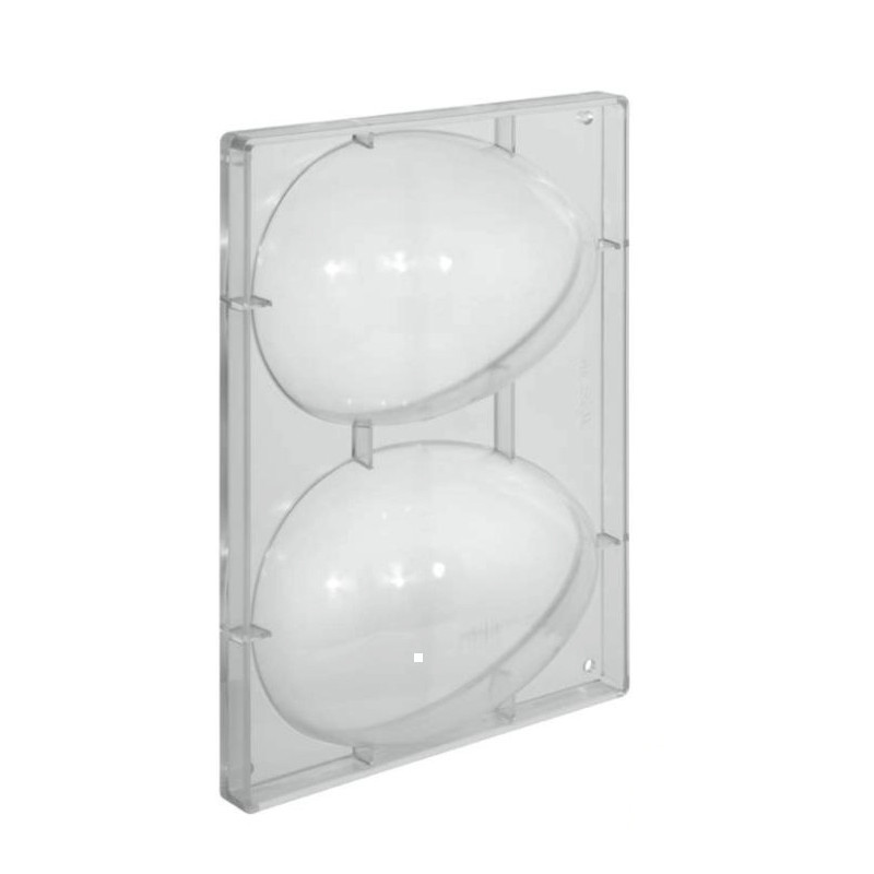 Stampo per Uovo di Cioccolato in policarbonato - 2 Cavità - 130 gr