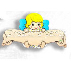 TARGHETTA PORTANOME ANGIOLETTO