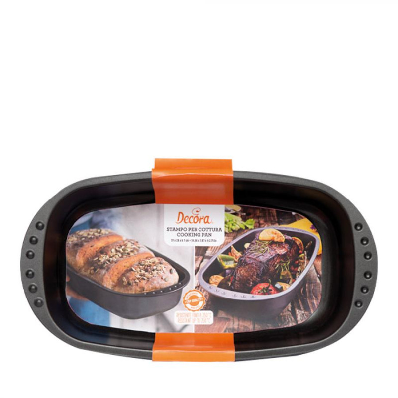 Teglia stampo da forno per PANE - in metallo con rivestimento antiaderente