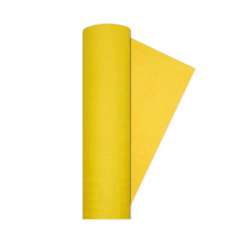 Tovaglia GIALLA Rotolo in Carta Damascata 5x1,2mt