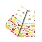 TOVAGLIA in plastica HAPPY Party Colorata- rettangolare piegata 120x180cm