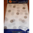 TOVAGLIA in TNT fantasia POIS TAUPE - 240 x 140cm - tessuto non tessuto