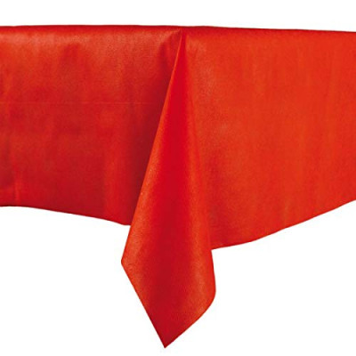 Tovaglia monouso QUADRATA in TNT - 100x100cm - ROSSO - in Tessuto non Tessuto