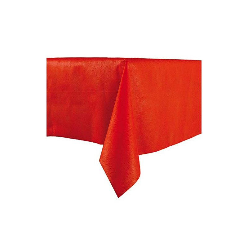 Tovaglia monouso QUADRATA in TNT - 100x100cm - ROSSO - in Tessuto non Tessuto