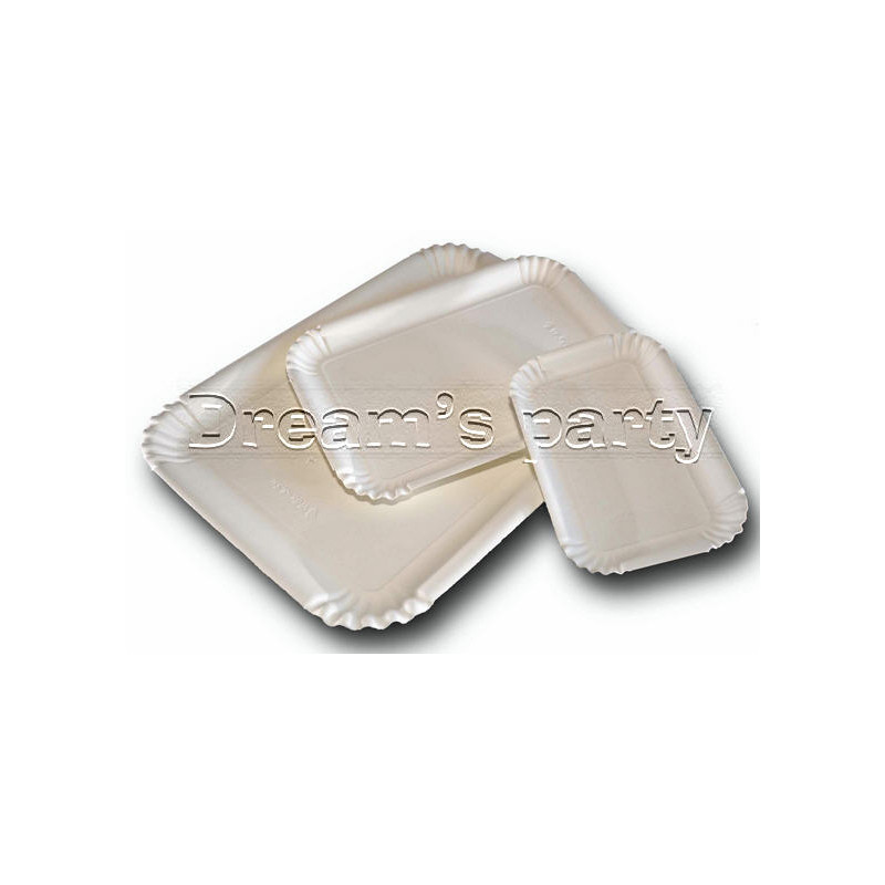 VASSOIO BIANCO LUCIDO N.5 30,8X22,5CM