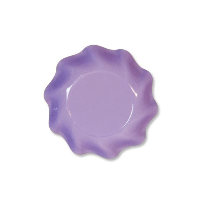 Vassoio Zuppiera LILLA Tondo a Petalo 27cm