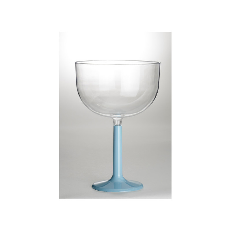 Ciotola COPPA AZZURRA Calice Vino in plastica Alta - Alzata per caramelle dolci