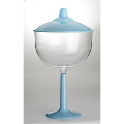 Coperchio tappo AZZURRO in plastica per Ciotola COPPA Ø16cm