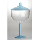 Coperchio tappo AZZURRO in plastica per Ciotola COPPA Ø16cm