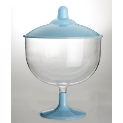 Coperchio tappo AZZURRO in plastica per Ciotola COPPA Ø16cm