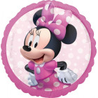 Pallone mylar Minnie Rosa e Fuxia - 43 cm - gonfiabile ad elio o ad aria