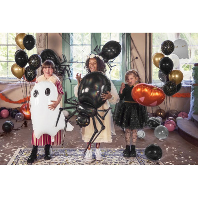 PALLONCINO in foil Mylar a forma di FANTASMA Fantasmino Bianco 63x83cm Halloween