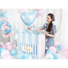 Scatola Sorpresa Baby Shower Boy or Girl Box Surprise rosa e celeste 60x40x60cm