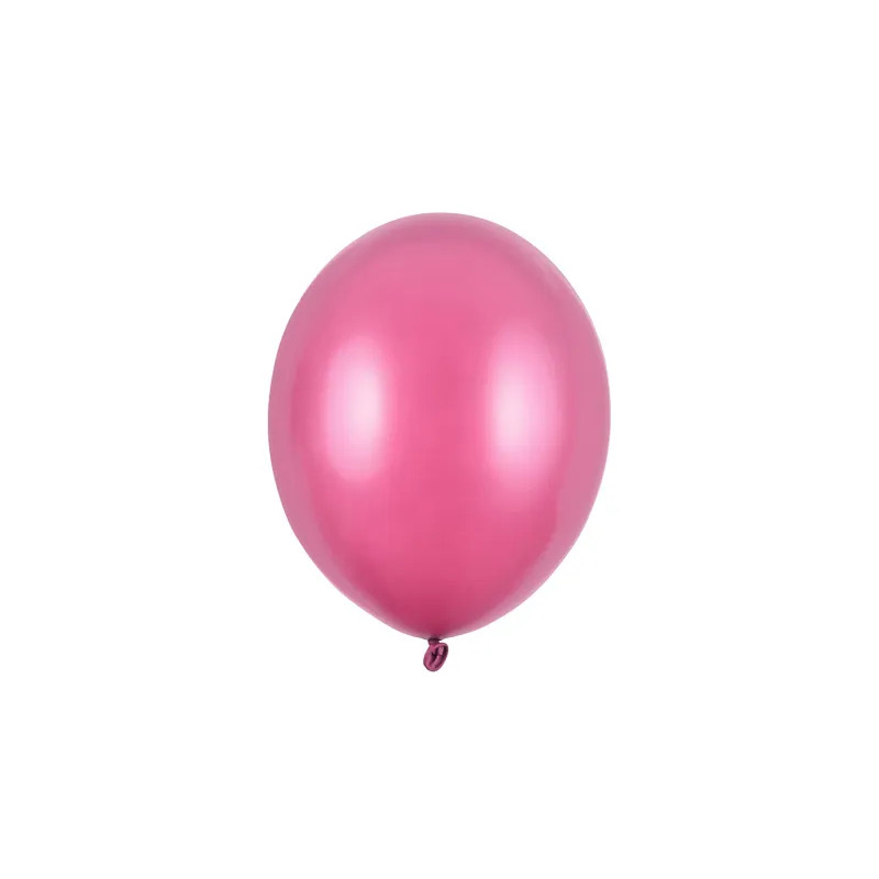 Palloncini palloni 10 in(pollici) fucsia metallizzato - 100pz - Ø23cm