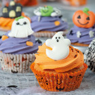 36 pirottini in carta forno HALLOWEEN - per Cupcake, muffin 5x3,2cm