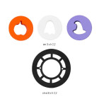 Tagliapasta Mix and Match HALLOWEEN per realizzare biscotti ad occhio di bue