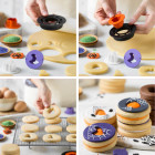 Tagliapasta Mix and Match HALLOWEEN per realizzare biscotti ad occhio di bue