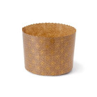 Stampo PANETTONE 100gr - 1 pezzo - Pirottino pandoro monouso in carta da Forno