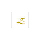 20 Tovaglioli in carta Bianchi con Lettera Z oro satinato - 25x25cm - 2 veli