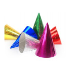 12 CAPPELLINI lucidi per party, feste di compleanno, CAPODANNO, Natale, CARNEVALE