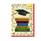 Biglietto d'auguri augurale CONGRATULAZIONE per la tua Laurea -laureato laureata