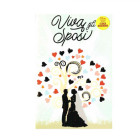 Biglietto di Auguri Matrimonio Viva gli Sposi con busta portasoldi