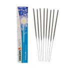 200 SCINTILLE 28cm stelline bastoncino luminoso fontanine matrimonio capodanno