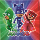 20 Tovaglioli SUPER PIGIAMINI Pj Mask - addobbo decoro tavola festa compleanno