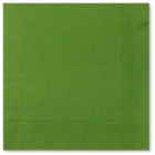 20 Tovaglioli VERDE PRATO in carta monouso 33x33cm 3 veli - addobbo decoro tavola