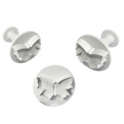 3 TAGLIAPASTA ad espulsione FARFALLA farfallina - per biscotti o dolci